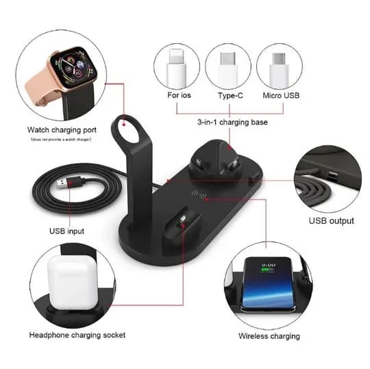 6 in 1 Apple charger