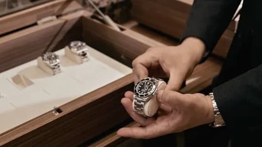 A salesperson is needed for a perfume and watch store.