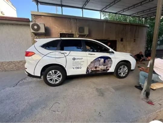 Мобильная реклама в частных автомобилях по всей республике