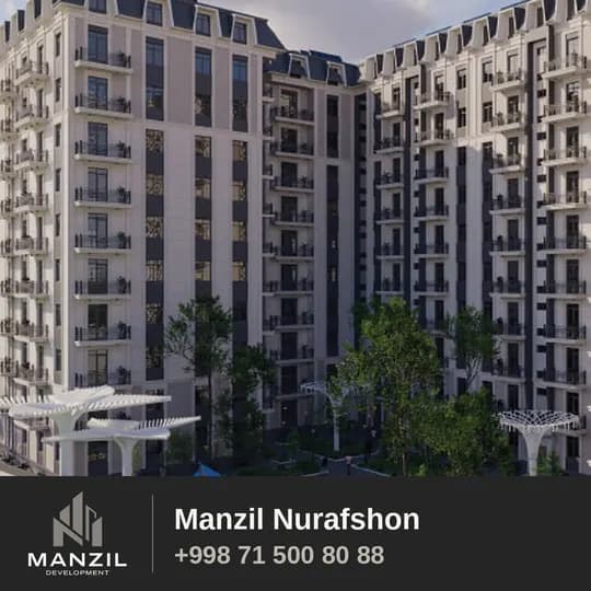 Manzil Nurafshon turar-joy majmuasi sotuvi boshlandi
