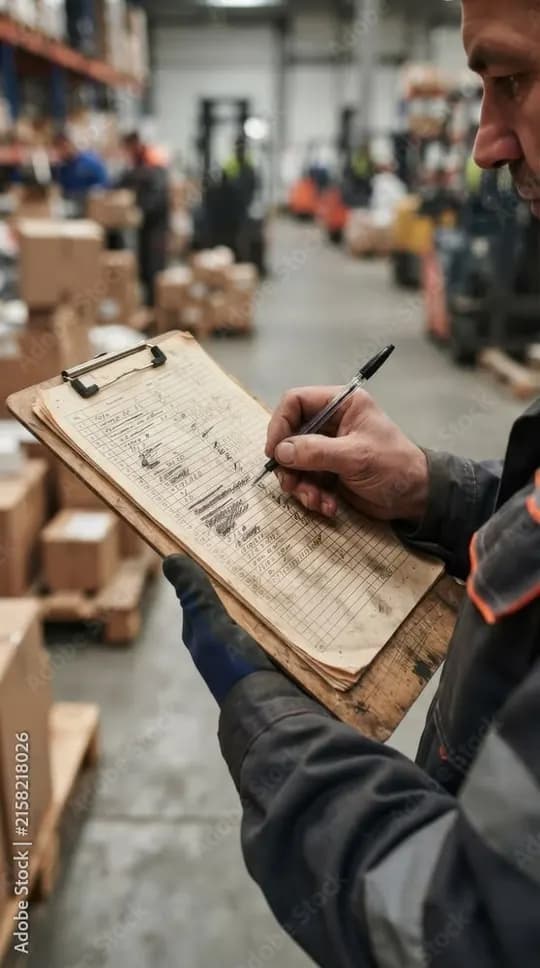 Требуется работник склада.