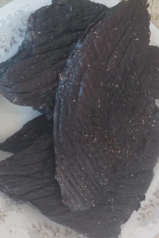 Beef snacks (jerks) Asian style