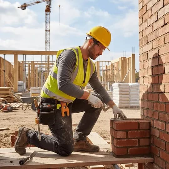 We need craftsmen for construction, concrete pouring, and masonry work.