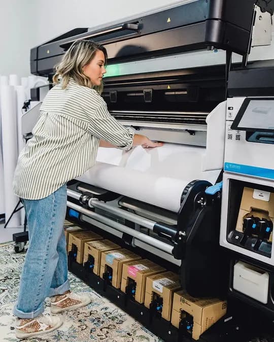 We are hiring for a job at the printing house!