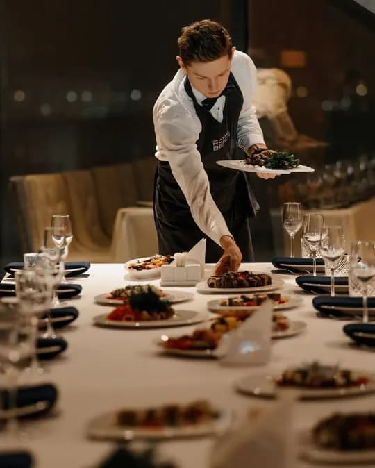 Cafe Brown needs a waiter and a waitress