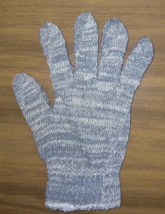 Cotton gloves (knitted) wholesale