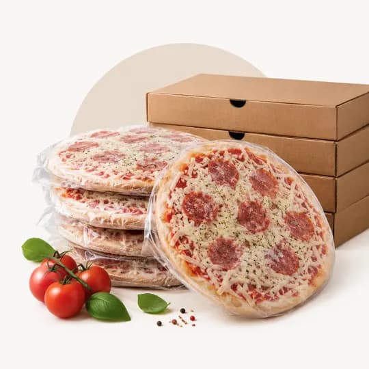 A new factory producing semi-finished products (pizza) needs product preparers.