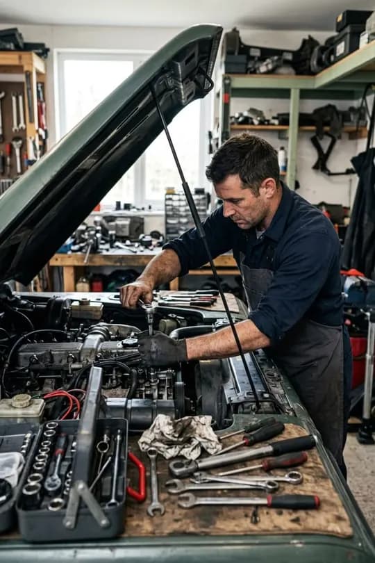 There is a job for an auto mechanic.