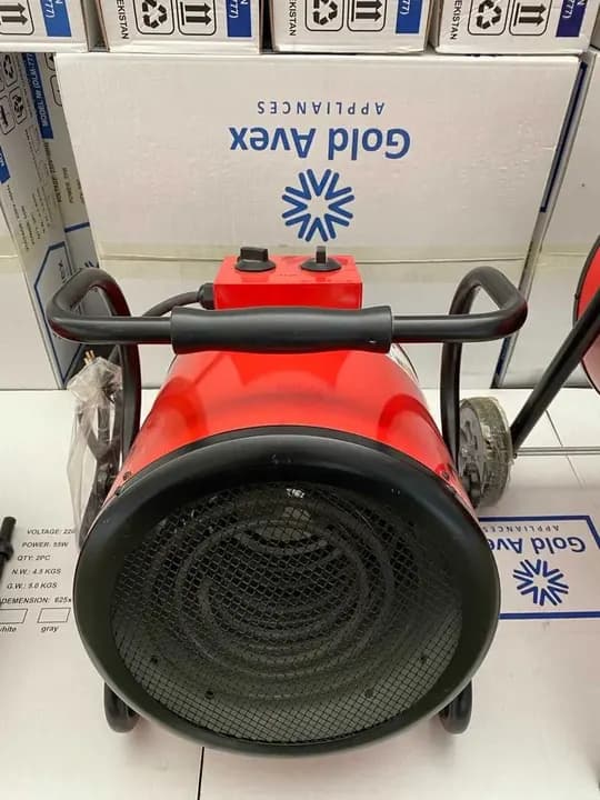 9 kW Gold Avex Electric Heat Gun Wholesale First-Hand
