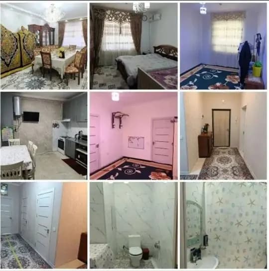 В квартире 3 спальни и дополнительная кладовая.