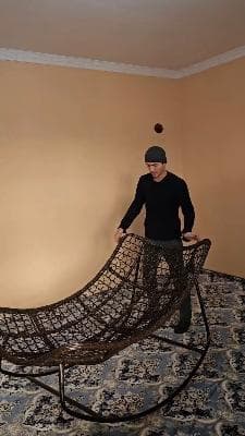 Modern rattan furniture