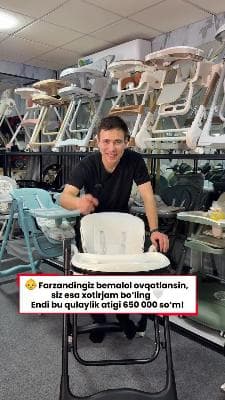 Ovqatlantiradigan stulchamiz SKIDKADA!