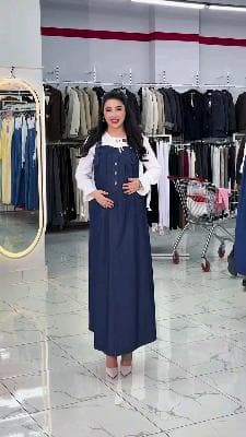 Jeans pair sundress
