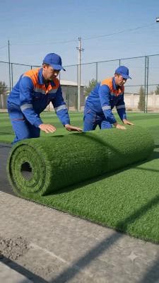 SUN'IY GAZON VA MAYDON QURILISHI Sun'iy gazon o‘rnatish Futbol maydoni qurish Landshaft dizayn Bolalar maydonchasi qurish
