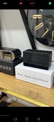 mini camera tracking on mini clock