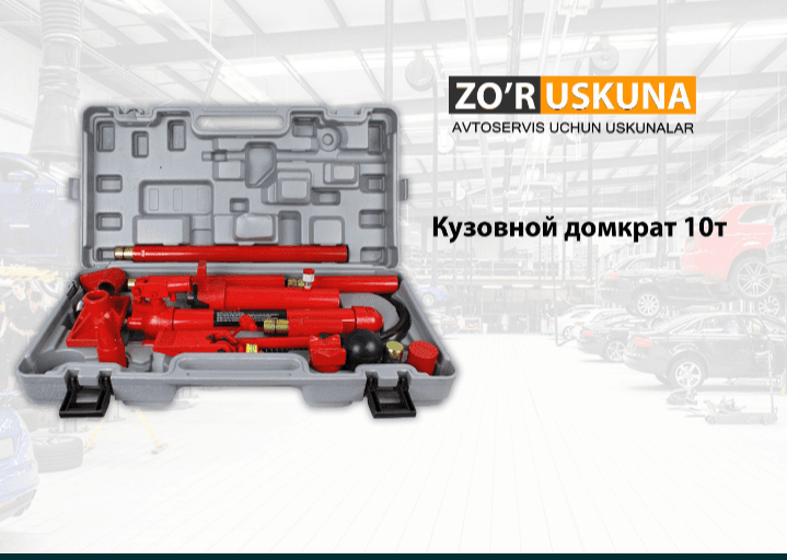 Avtomobil kuzovi domkrati 10t